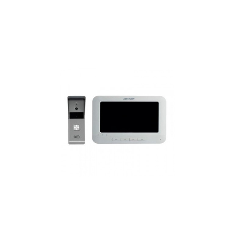 HIKVISION DS-KIS205T (GREY) КОМПЛЕКТ DS-KB2421-IM (ВЫЗЫВНАЯ ПАНЕЛЬ) + DS-KH2220-S (МОНИТОР 7“)