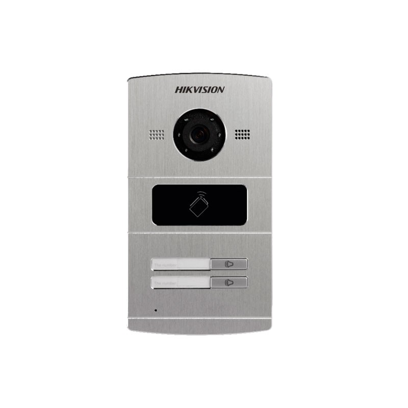 HIKVISION DS-KV8202-IM IP ВЫЗЫВНАЯ ПАНЕЛЬ, НА 2-Х АБОНЕНТОВ